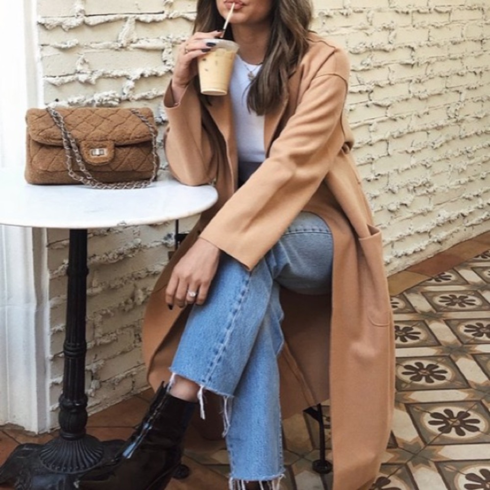 Brand New Starlow Crème Brûlée Trench Coat